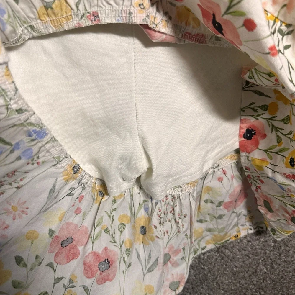 Gymboree Skirt ‎ 12 Floral Tiered Skort Country Trail NWT Poppys Yellow